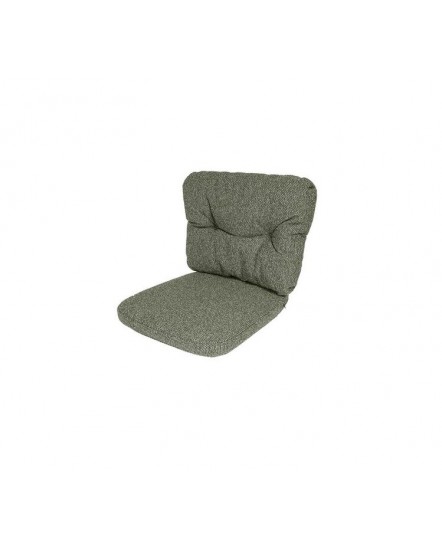 BASKET/MOMENTS/OCEAN cushion set for chair, 5417YN111, Cane-line Wove, Dark Green