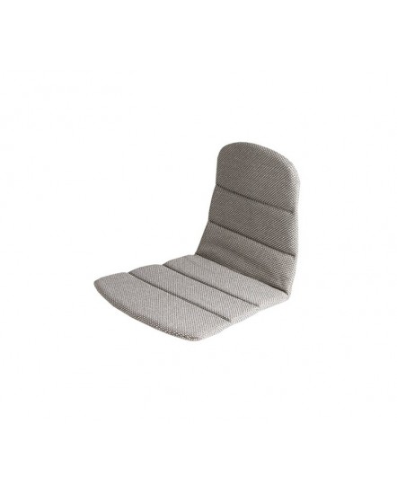 BREEZE Seat/Back cushion for chair, 5467YN146, Cane-line Focus, Light Grey