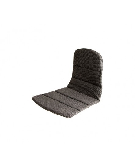 BREEZE Seat/Back cushion for chair, 5467YN145, Cane-line Focus, Dark Grey