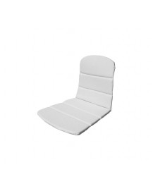 BREEZE Seat/Back cushion for chair, 5467YSN94, Sunbrella Natte, White