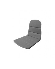 BREEZE Seat/Back cushion for chair, 5467YSN95, Sunbrella Natte, Grey