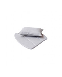 BREEZE cushion for lounge chair, 5468YSN96, Sunbrella Natte, Light Grey