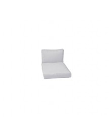 Chester cushion set for lounge chair, 5490YS94, Sunbrella Natte, White