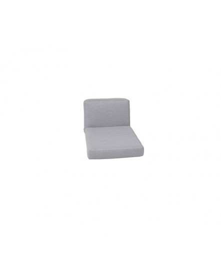 Chester cushion set for lounge chair, 5490YSN96, Sunbrella Natte, Light grey