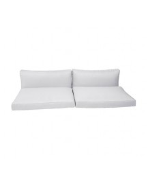 Chester cushion set for lounge sofa, 5590YS94, Sunbrella Natte, White