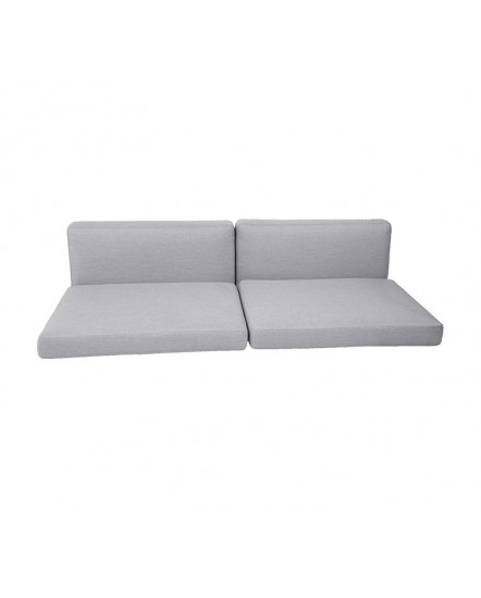 Chester cushion set for lounge sofa, 5590YSN96, Sunbrella Natte, Light grey