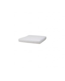 Connect cushion for footstool, 5398YS94, Sunbrella Natte, White