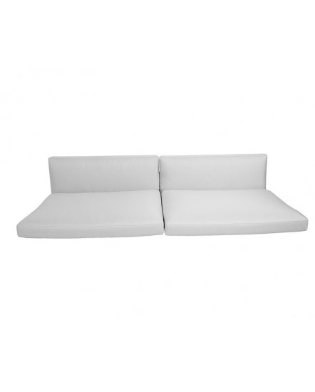 Connect cushion set for 3-Seater sofa, 5592YS94, Sunbrella Natte, White