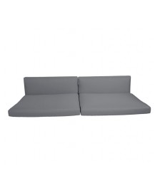 Connect cushion set for 3-Seater sofa, 5592YS95, Sunbrella Natte, Grey