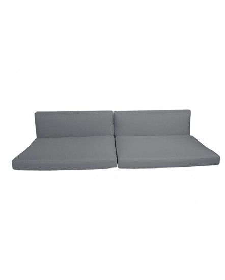 Connect cushion set for 3-Seater sofa, 5592YS95, Sunbrella Natte, Grey