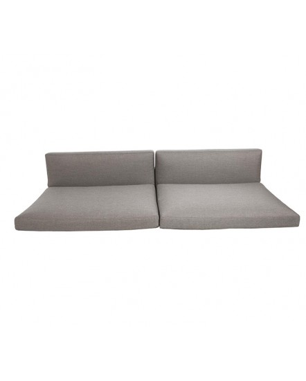 Connect cushion set for 3-Seater sofa, 5592YS97, Sunbrella Natte, Taupe