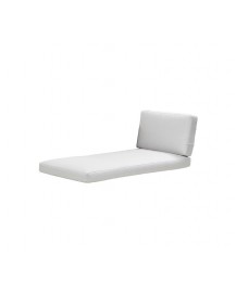 Connect cushion set for Chaise longue, 5596YS94, Sunbrella Natte, White