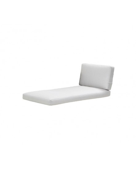 Connect cushion set for Chaise longue, 5596YS94, Sunbrella Natte, White