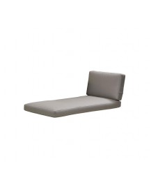 Connect cushion set for Chaise longue, 5596YS97, Sunbrella Natte, Taupe