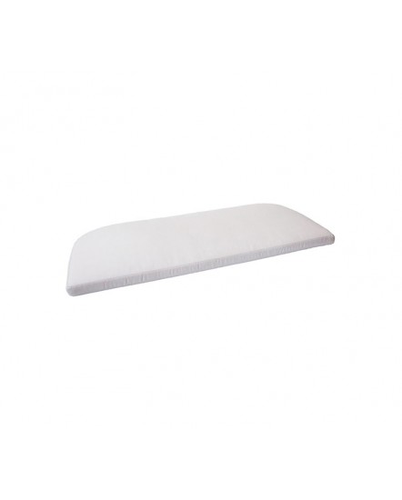 Kingston seat cushion for lounge sofa, 5550YSN94, Sunbrella Natte, White