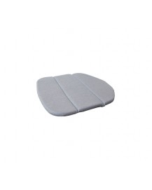 Lean seat cushion for lounge chair, 5413YSN95, Sunbrella Natte, Grey