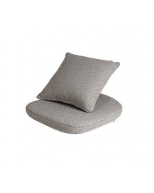 Moments cushion set for chair, 7441YN146, Cane-line Focus, Light grey