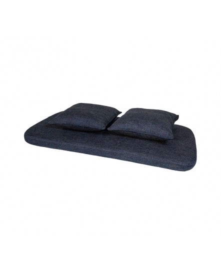 Moments cushion set for Bench, 7547YN137, Cane-line Limit, Dark blue