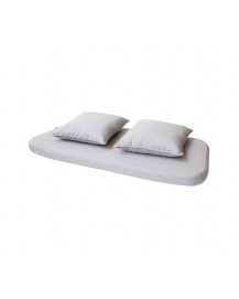 Moments cushion set for Bench, 7547YSN96, Sunbrella Natte, Light grey