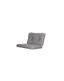 OCEAN cushion set for lounge chair, 5427YN115, Cane-line Wove, Dark Gray