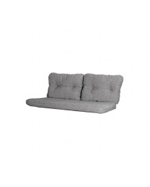 OCEAN cushion set for 2-seater sofa left/right module, 5526YN115, Cane-line Wove, Dark Gray