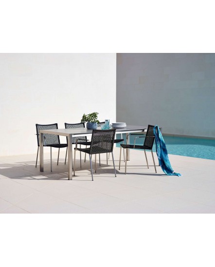 STRAW Dining Chair, w/ armrest