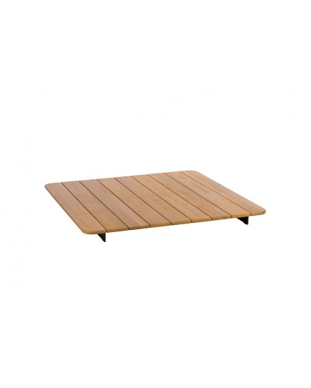 PAL Teak Top Square Table