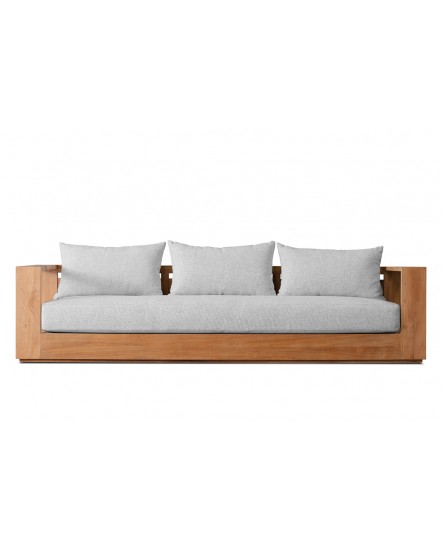 HAYMAN Teak 3 Seat Sofa