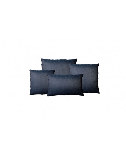 STIRLING Indigo Throw Pillow