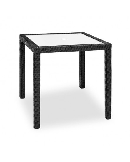ARIA Bar Table with Tempered Glass Top