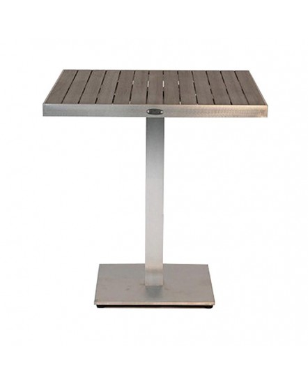 SICILIA Square Pedestal Bar Table