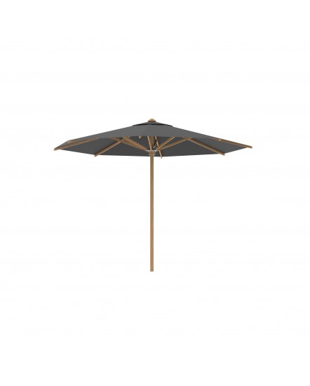 SHADY Umbrella with Teak Pole and Teak Ribs