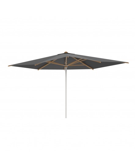 SHADY Umbrella with Stainless Steel Pole and Teak Ribs