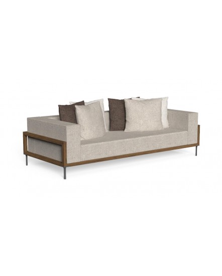 CLEO TEAK Three-seater Sofa