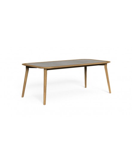 MOON TEAK 200×100 Dining Table