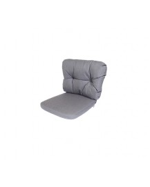 BASKET/MOMENTS/OCEAN cushion set for chair, 5417YSN95, Cane-line Natte, Gray
