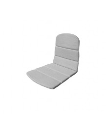 BREEZE Seat/Back cushion for chair, 5467YSN96, Sunbrella Natte, Light Grey