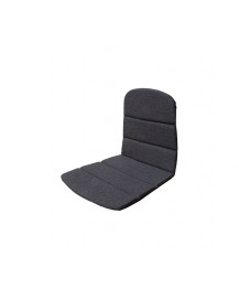 BREEZE Seat/Back cushion for chair, 5467YSN98, Sunbrella Natte, Black