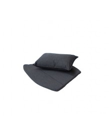 BREEZE cushion for lounge chair, 5468YSN98, Sunbrella Natte, Black