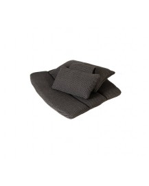 BREEZE cushion set for highback chair, 5469YN145, Cane-line Focus, Dark grey
