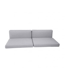 Chester cushion set for lounge sofa, 5590YSN96, Sunbrella Natte, Light grey