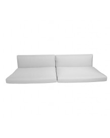 Connect cushion set for 3-Seater sofa, 5592YS94, Sunbrella Natte, White
