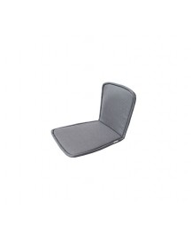 Moments seat/back cushion for chair, 7440YSN95, Sunbrella Natte, Grey