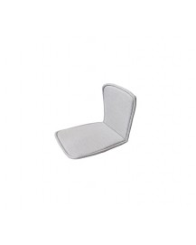 Moments seat/back cushion for chair, 7440YSN96, Sunbrella Natte, Light grey