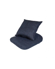 Moments cushion set for chair, 7441YN137, Cane-line Link, Dark blue