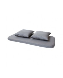 Moments cushion set for Bench, 7547YSN95, Sunbrella Natte, Grey