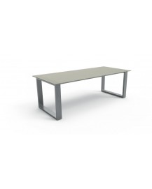 ESSENCE 220×92 Stainless Steel Table